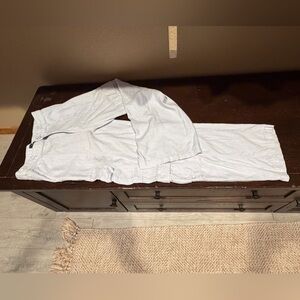 Very nice blue linen cargo pants